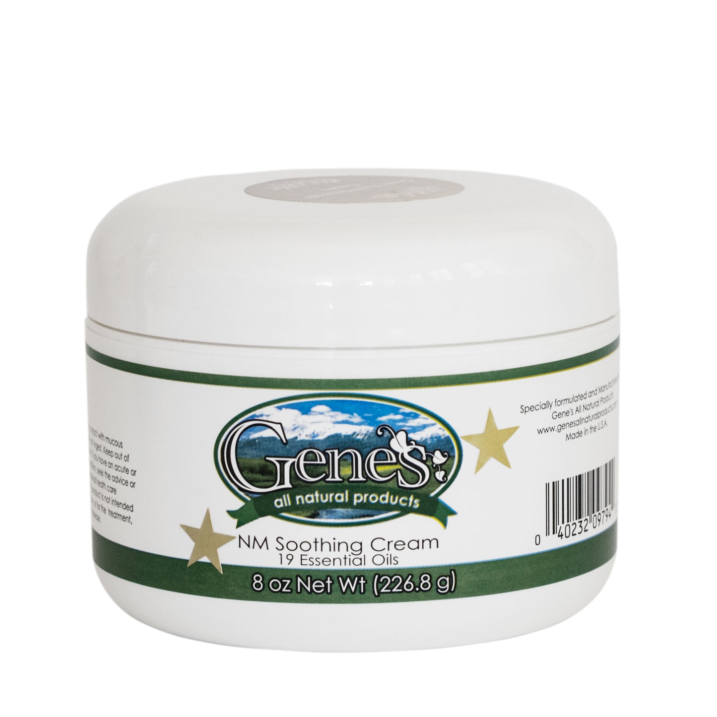 Genes Extra Strength NM Soothing Cream 8 oz. or 4 oz.