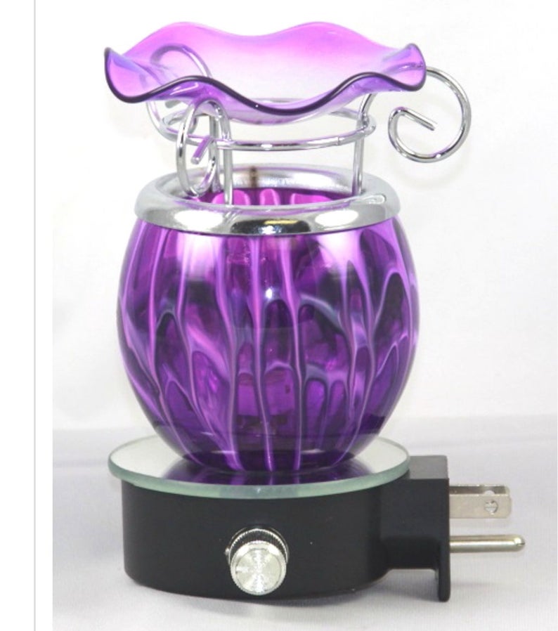 Glass Purple Aroma Light